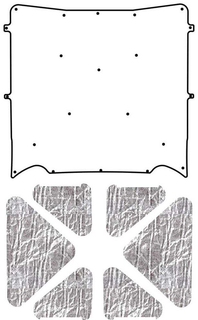Premium Hood Insulation Pad Heat Shield for Pontiac A-Body - Ultimate Sound & Heat Insulation, Easy Installation, US-Made Premium Hood Insulation Pad Heat Shield for Pontiac A-Body - Ultimate Sound & Heat Insulation, Easy Installation, US-Made