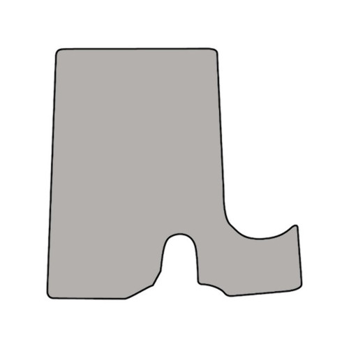 Trunk Floor Mat with Insulation for 1957-1958 Mercury, With AcoustiShield Kit