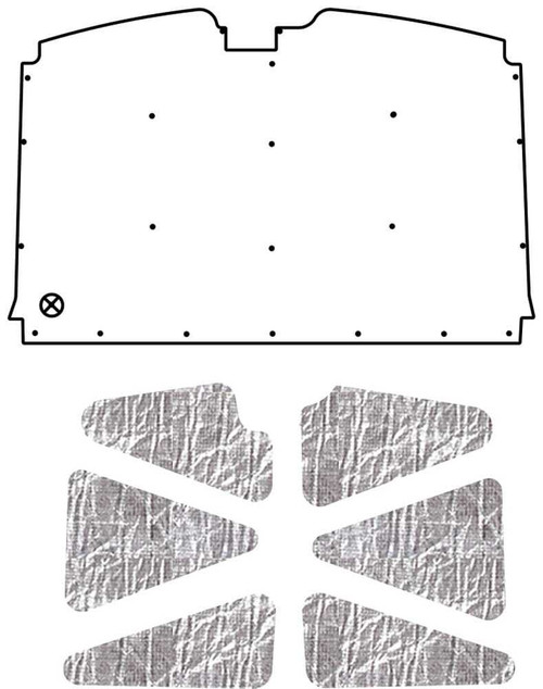 Premium Hood Insulation Heat Shield for Chevrolet Truck - Ultimate Sound & Heat Insulation, Easy Installation Kit Premium Hood Insulation Heat Shield for Chevrolet Truck - Ultimate Sound & Heat Insulation, Easy Installation Kit