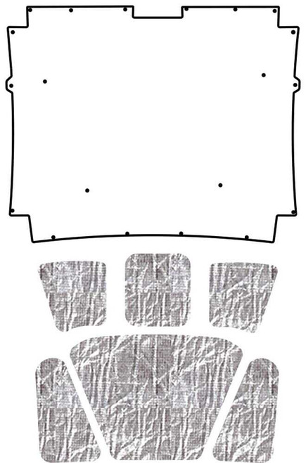 Premium Hood Insulation Pad Heat Shield for 1963-64 AMC Ambassador - Ultimate Sound & Heat Insulation, Easy Installation Kit Premium Hood Insulation Pad Heat Shield for 1963-64 AMC Ambassador - Ultimate Sound & Heat Insulation, Easy Installation Kit