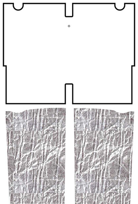 Hood Insulation Pad Heat Shield for 1957 Chevrolet