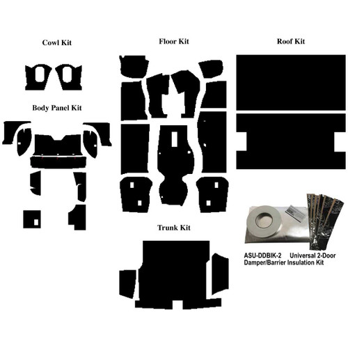 Buick Skyhawk Insulation Sound Deadener Kit Coupe Complete