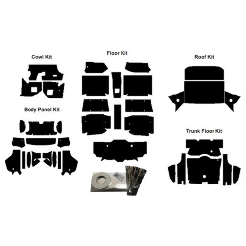 Insulation Sound Deadener Kit for 1969-1970 Mercury Cougar Coupe Shield Complete