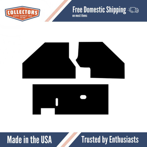 Kick Panel Insulation Kit for 64-66 Mustang Coupe/Fastback/Convertible Cowl