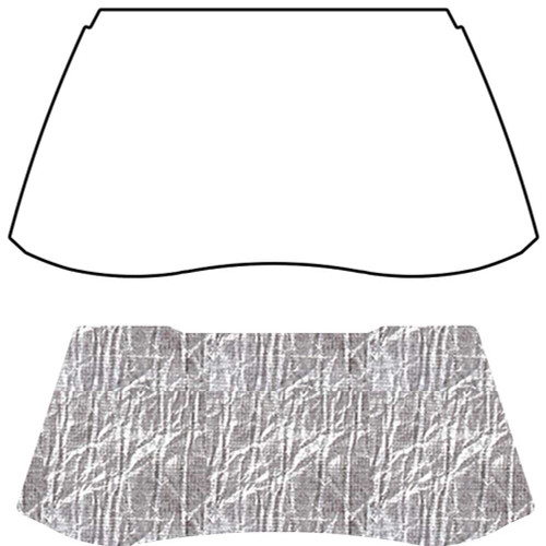 Hood Insulation Pad Heat Shield for 1957-1959 Dodge Truck