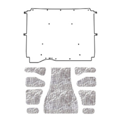 Hood Insulation Pad Heat Shield for 1982-1992 Chevrolet Camaro F-Body