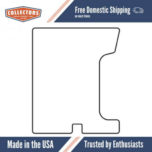 Trunk Floor Mat Cover for Classic Oldsmobile, Ultra High Definition Rubber, Protects Trunk from Spills, Mud, Snow, Debris