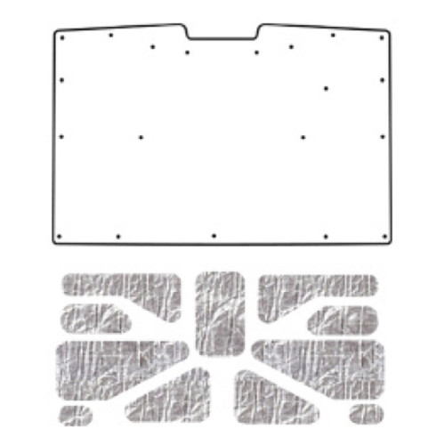 Hood Insulation Pad Heat Shield for 1951-1987 GMC Truck Under Cover Smooth