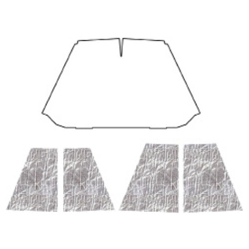 Hood Insulation Pad Heat Shield for 1947-1954 Chevrolet Truck