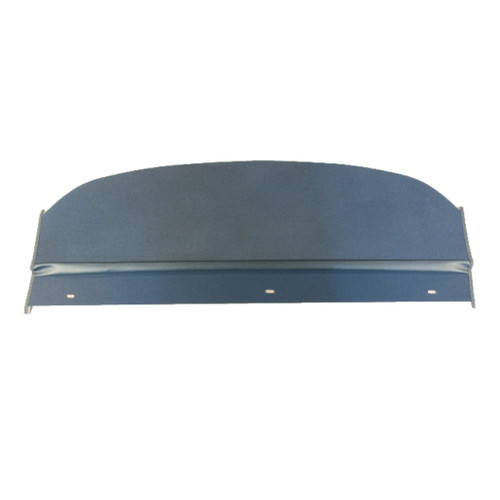 1963-1965 Plymouth Valiant Rear Package Tray in Black Wood/Hardboard Material, As Original Design for Hardtop Body Style.