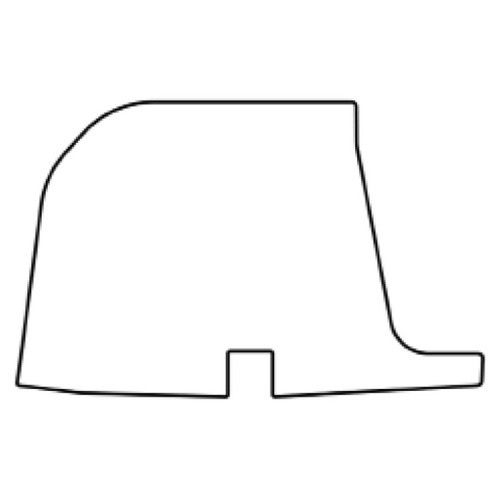 Trunk Floor Mat Cover for 1949-52 Oldsmobile Ultra High Definition Rubber Smooth