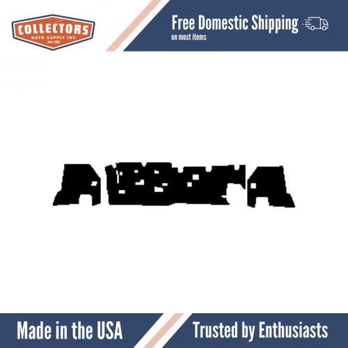 Kick Panel Insulation Kit for 71-73 Mustang Coupe/Fastback/Convertible Cowl