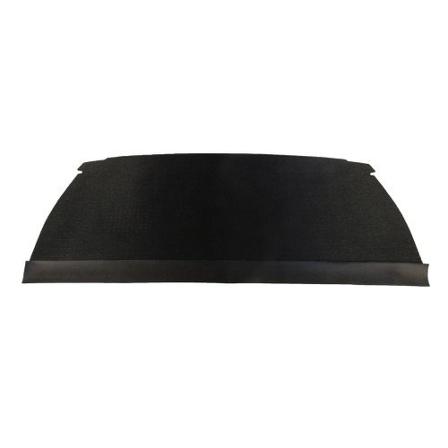 1966 Pontiac Bonneville Sedan Hardtop Rear Mesh Package Tray in Black Fiberboard - Enhance Your Car's Look from Behind