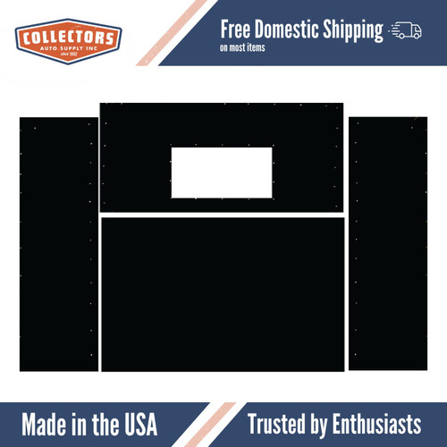 Rear Cab Cover Panel for 1949-1962 Peterbilt Truck Models 280-350