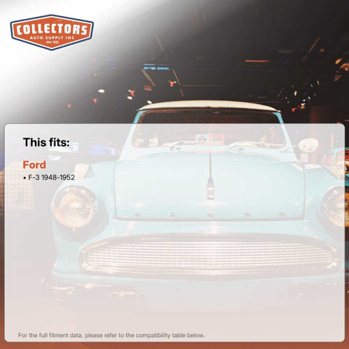 Firewall Insulation for 1948-1952 Ford F-3