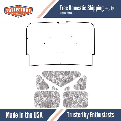 Hood Insulation Pad for 1967-72 Ford Truck F-100
