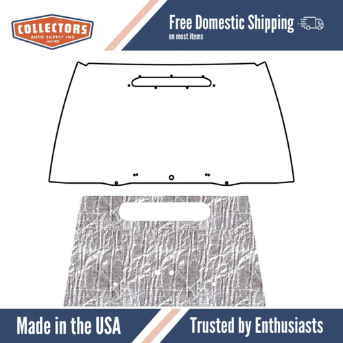 1997-06 Jeep? Wrangler TJ AEV Under Hood Cover--Smooth | 0 | QRS-JEEP 9706WTJA-TUHC