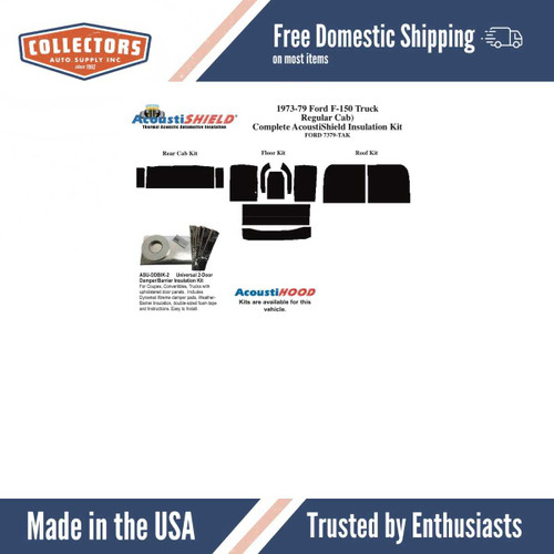 Firewall Insulation for 1973-1979 Ford Truck