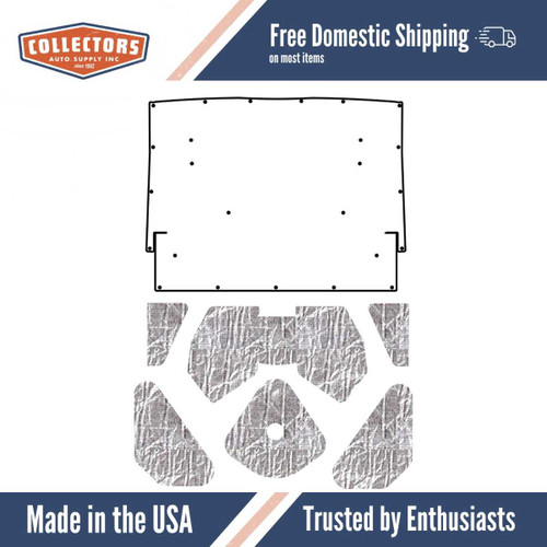 Trunk Floor Mat for 1964-65 Buick A-Body  Option A