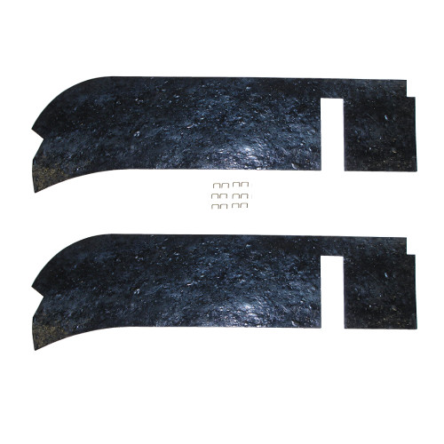 Rear Body Dust Shield for Chevrolet, Pontiac, Oldsmobile, Buick - Product Visual - Collectors Auto Supply