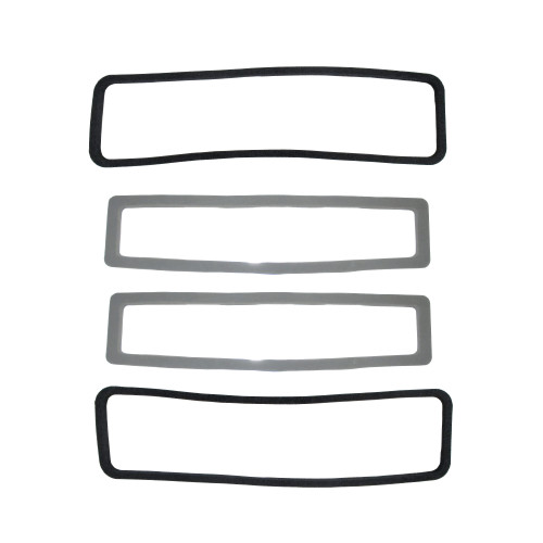 Buick Back Up Light Lens Gasket for Vehicle - Product Visual with Lens & Housing Gasket - Rubber the Right Way Image
