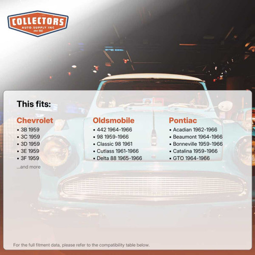 Power Steering Pump Lid Gasket for 1959-1966 Buick