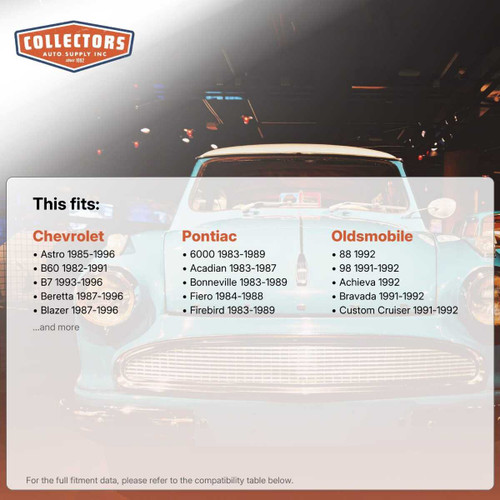 A Arm Dust Shield Kit Pair for 1982-1996 Buick