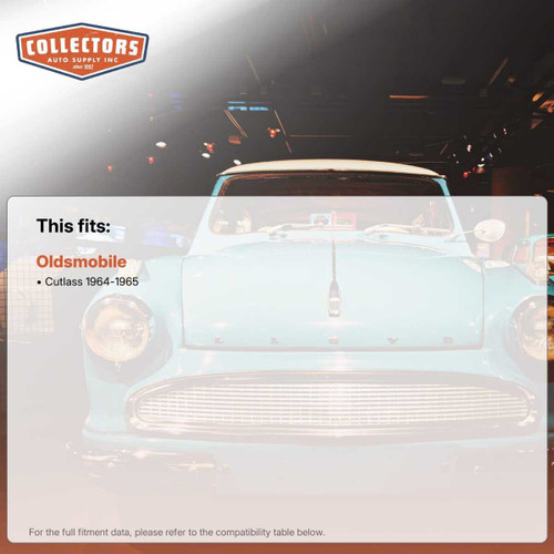 Upper Radiator Seal Pair for 1964-1965 Oldsmobile Cutlass