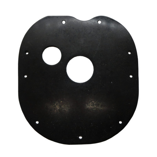 Rubber seal for Ford steering column at floor, essential part for vehicle maintenance.