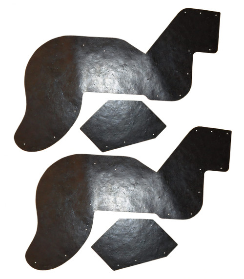 A Arm Dust Shield Kit for Oldsmobile vehicle, essential part type product, high-quality image for ecommerce site.