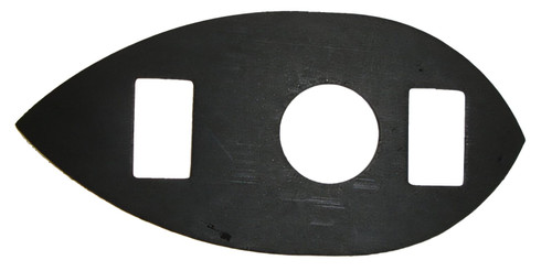 Rear View Mirror Mounting Pad for Cadillac - Product Visual with Key Elements - Rubber the Right Way.