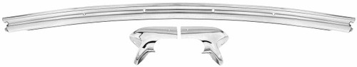 Convertible Header Molding for 1966-1967 Buick, Chevy Oldsmobile, Pontiac A-Body