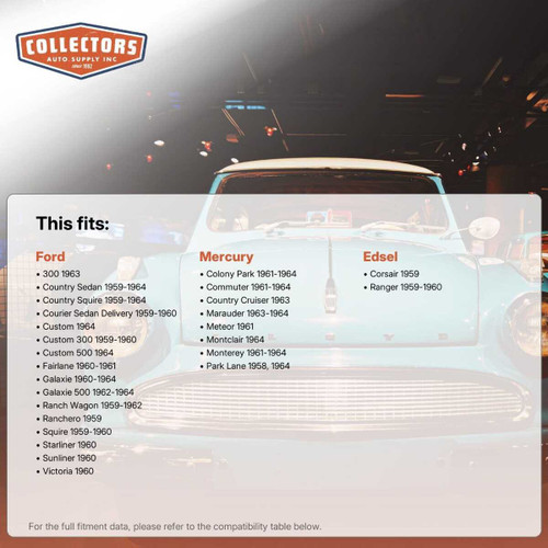 Shock Absorber for 1958-1964 Domestics 1pc Rear 51290