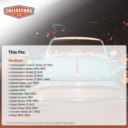 Control Arm Shaft Kit for 1942-1954 Hudson Front 2pc 15487