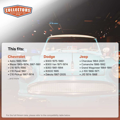 Steering Damper Bellows for 1950-2005 Front 2pc 50160