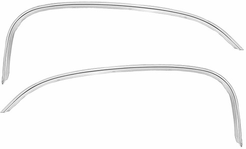 Wheel Opening Moldings for 1965 Chevrolet Chevelle Rear, Pair