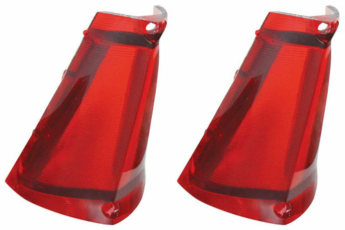 Tail Fin Lamp Lens for 1964 Calais DeVille Eldorado Fleetwood Series 62, 65 Pair