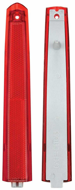 Bumper Reflector Lens for 1974-1976 Cadillac Eldorado 2 Pcs Rear