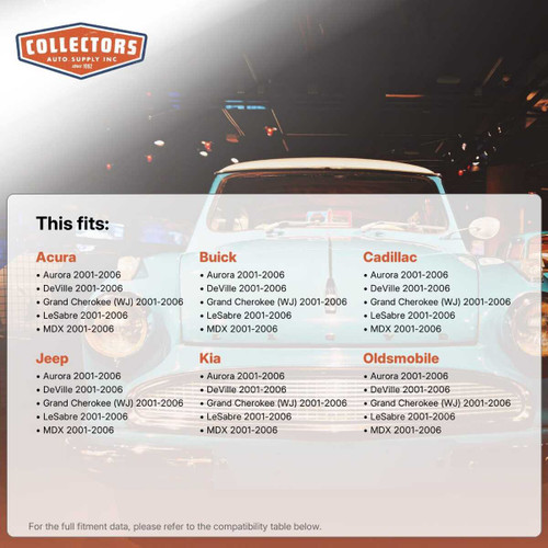 Rain Sensor Adhesive Pad for Multiple Makes Vehicles 2001-2006 4Dr Sedan