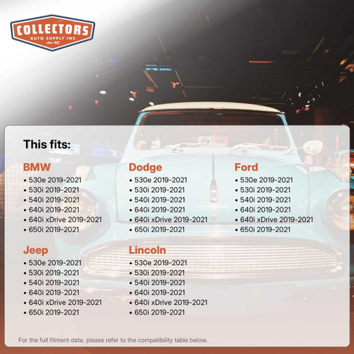 Rain Sensor Adhesive Pad for Multiple Makes 2012-2019 4Dr Hatchback, Sedan