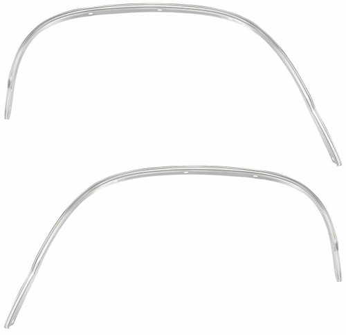Wheel Opening Moldings for 1968-1969 Chevrolet Chevelle, El Camino Front, Pair