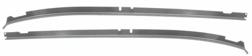 Roof Drip Rails for 1968-1969 Chevrolet Chevelle 2-Door Coupe Steel Pair
