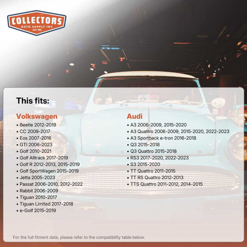 Control Arm Bushing for 2005-2019 Volkswagen, Audi Rear 2pc 23161