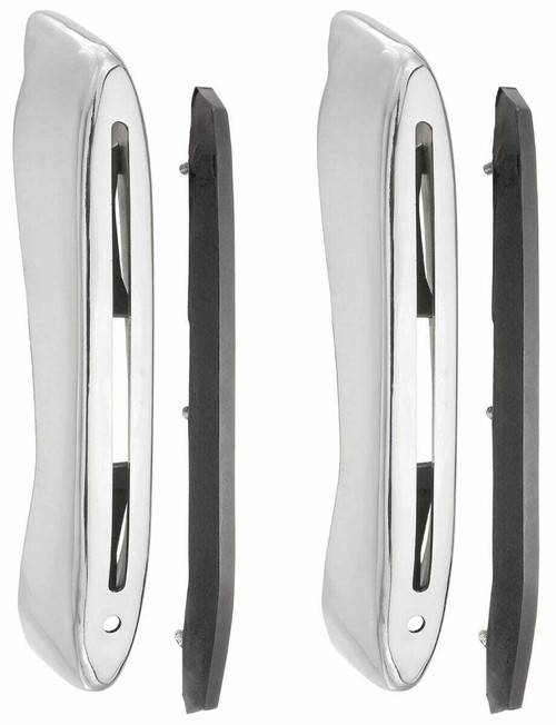 Bumper Guards for 1971-1972 Chevrolet Chevelle Rear Pair