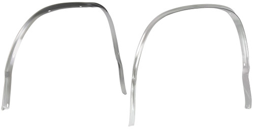 Wheel Opening Moldings for 1971-1972 Chevrolet GMC El Camino Sprint Front Pair