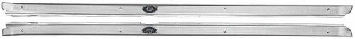 Step Plates for 1973 Buick, Chevrolet, Oldsmobile, Pontiac A-Body Aluminum Pair