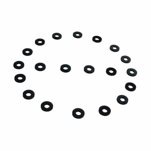 Flat Rubber Washers for Universal Applications 20 Piece EDMP Rubber UW 14