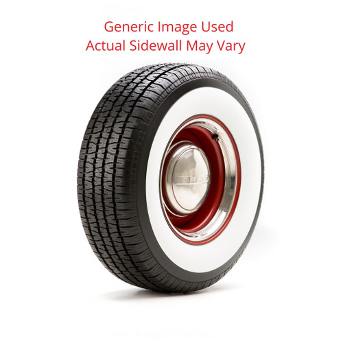 215/60R14 Radial T/A Bf Goodrich Tire With Gold Line - Modified Sidewall 1 Tire
