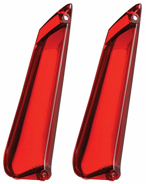 Tail Fin Lamp Lens for 1961 Calais DeVille Eldorado Fleetwood Series 62, 65 Pair
