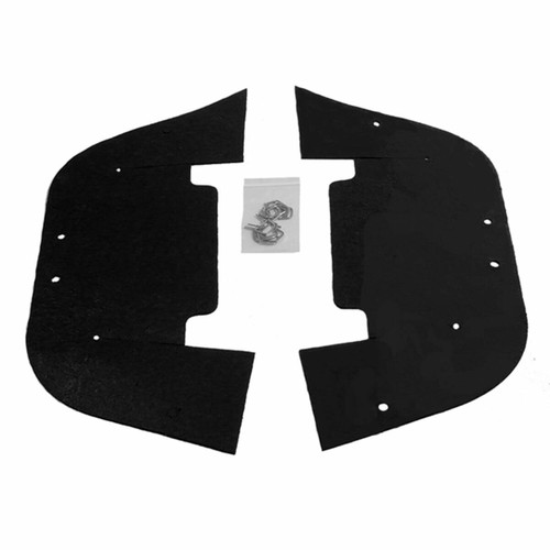 Mud Flap for 1957-1957 Chevrolet Bel Air 2 Piece Inner EPDM Rubber SI 2004-202